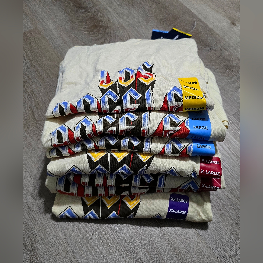 Lucky Brand - Los Angeles Graphic Cream T-Shirt